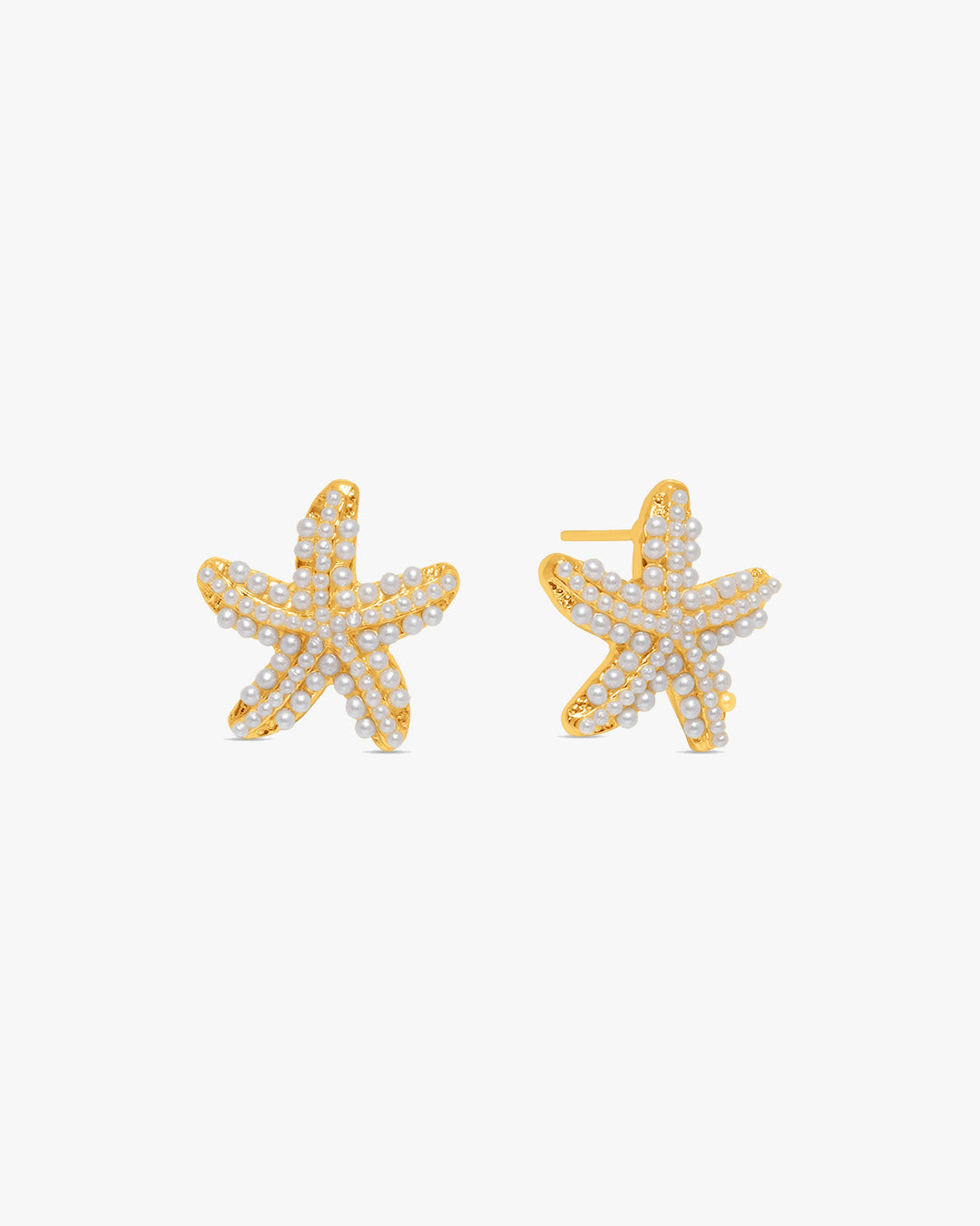 Ollie Starfish Earring - Gold