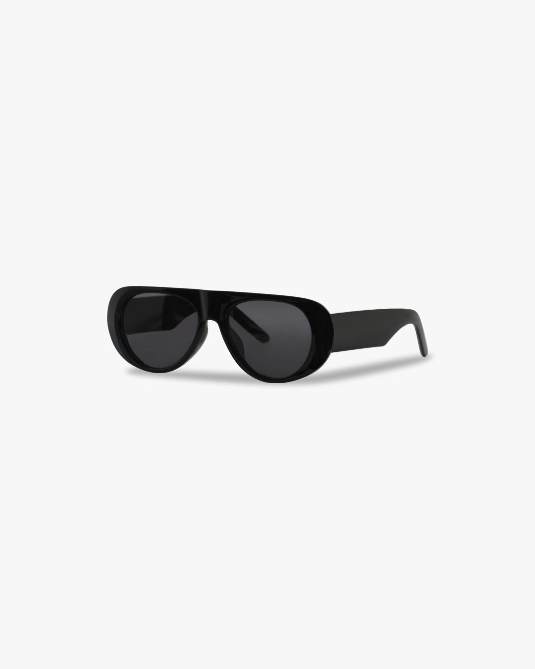Mica Rounded Sunglasses - Black