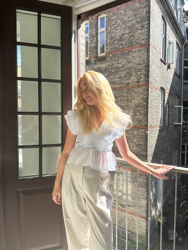 Mie Top - White