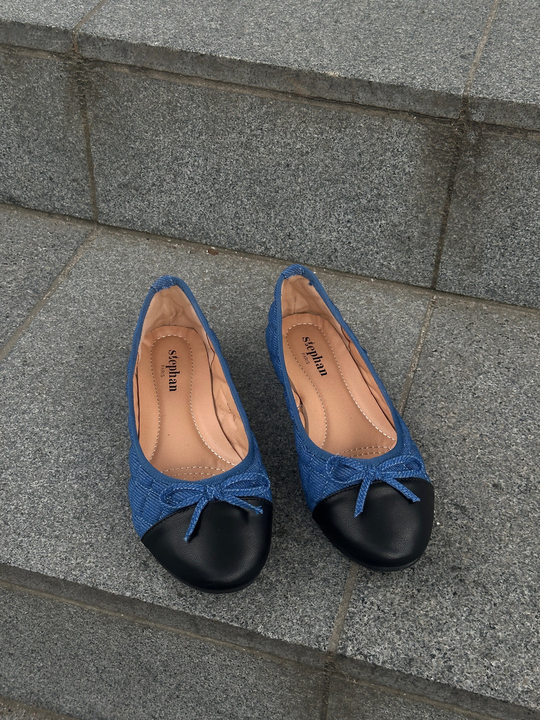 Eva Ballerina - Navy