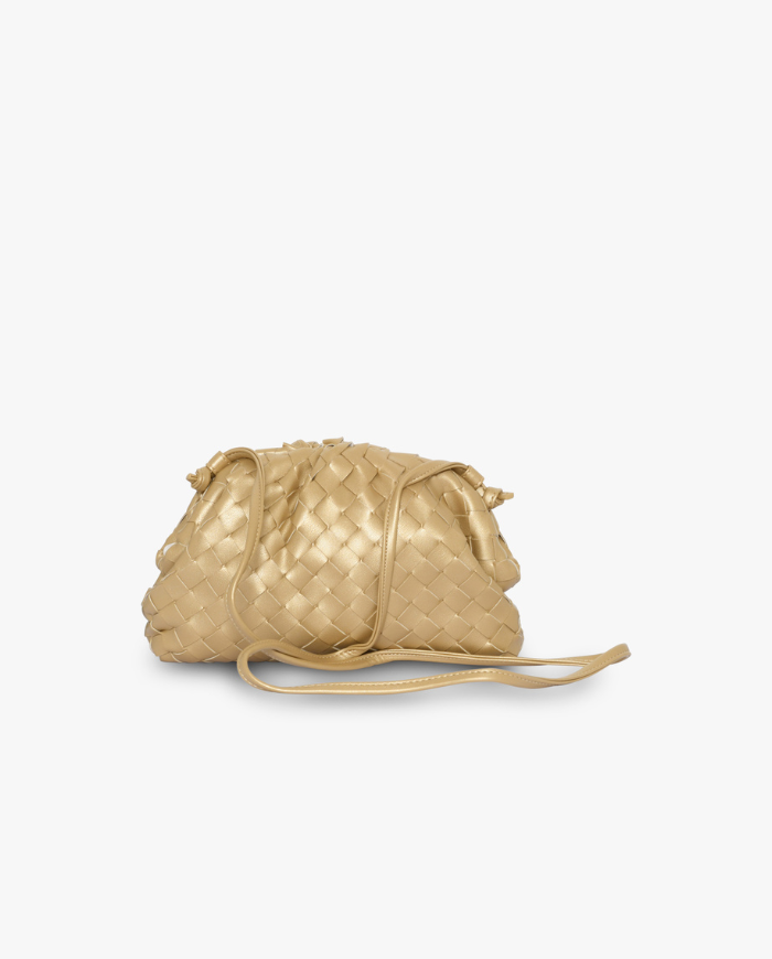 Aya Small Clutch - Gold