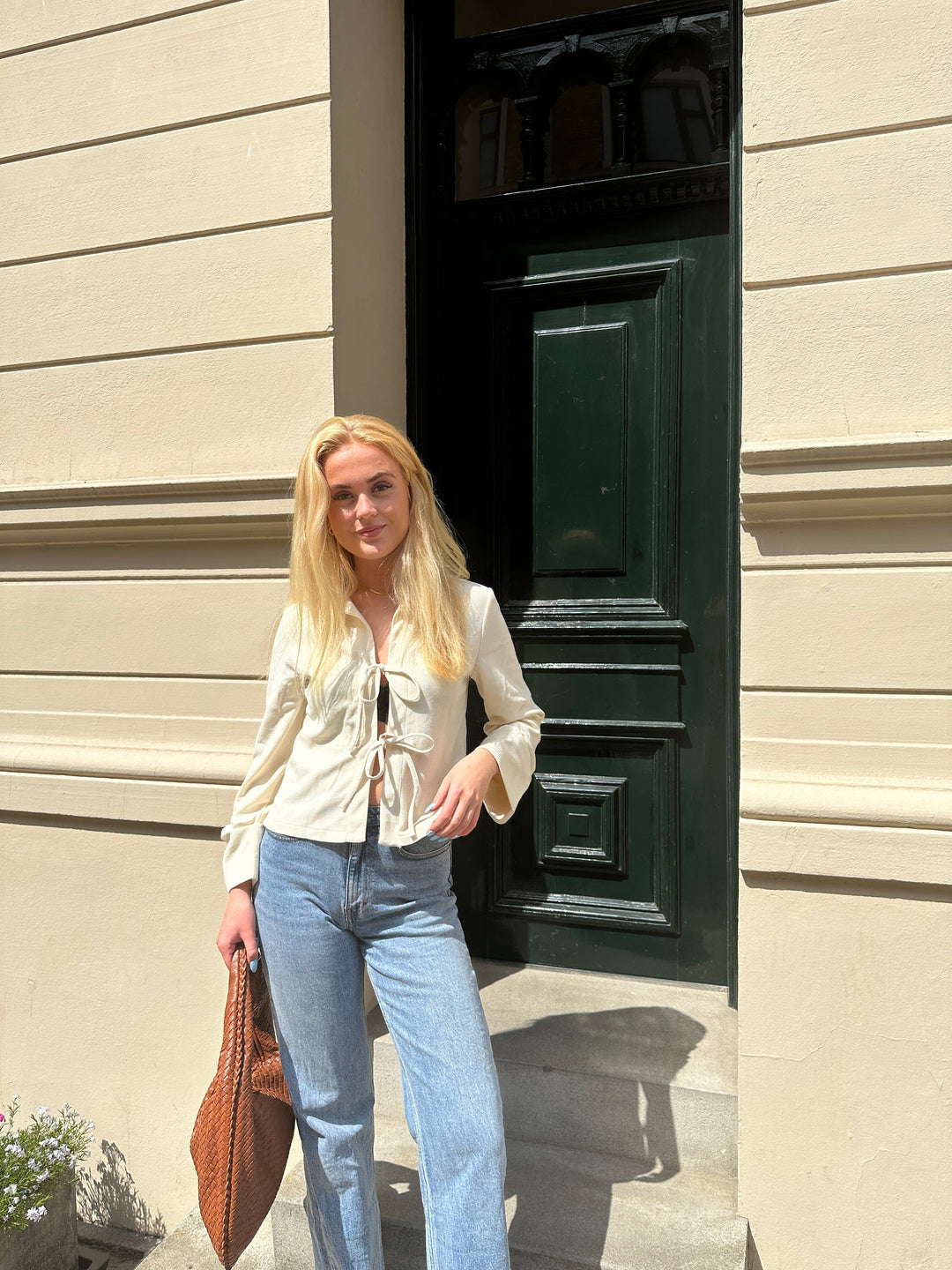 Secondhand Kami Blouse - Beige