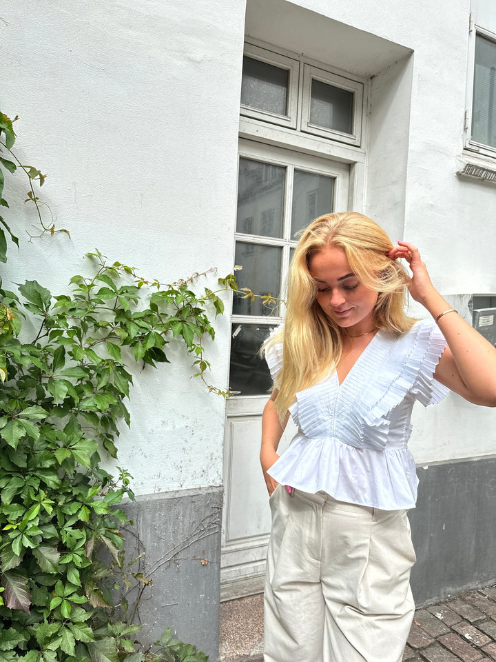 Mie Top - White