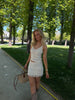 Jennifer Crochet Singlet - Beige