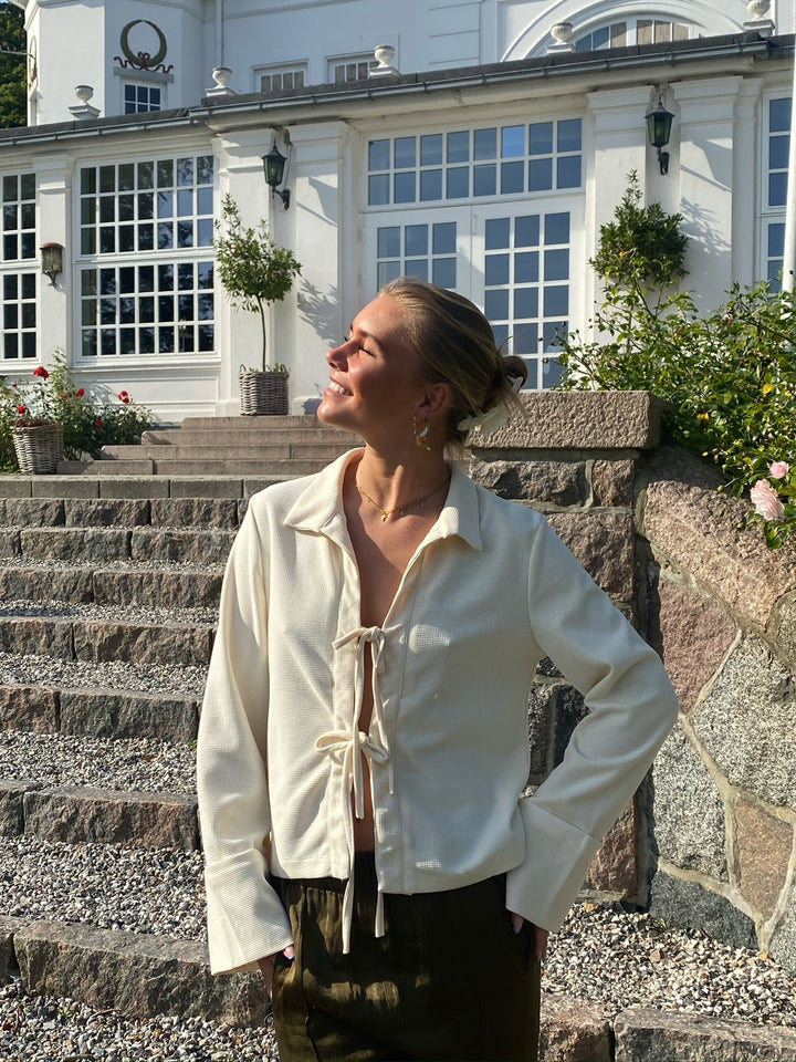 Secondhand Kami Blouse - Beige