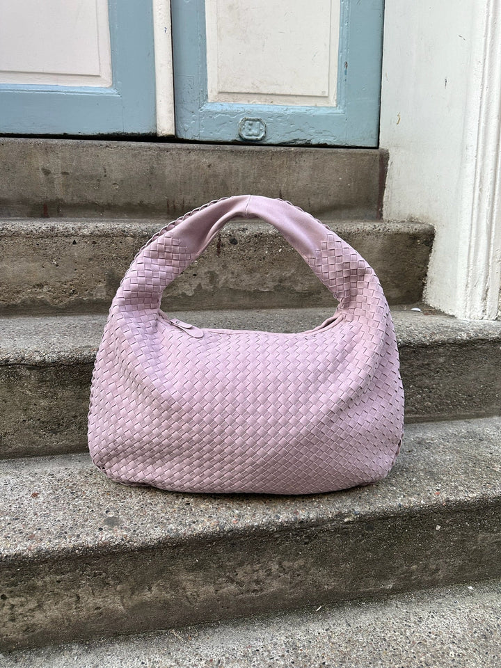 Charlotte Bag Faux Suede - Dusty Pink