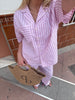 Esther Short Sleeve Shirt - Pink