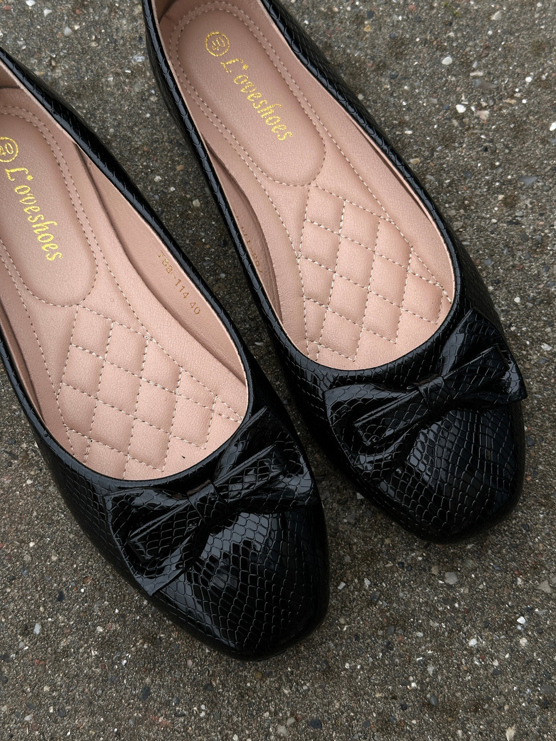 Rosie Bow Ballerina - Black