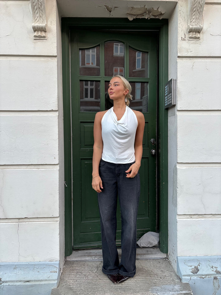 Rosalina Waterfall Top - White