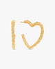 Annemone Heart Earring - Gold