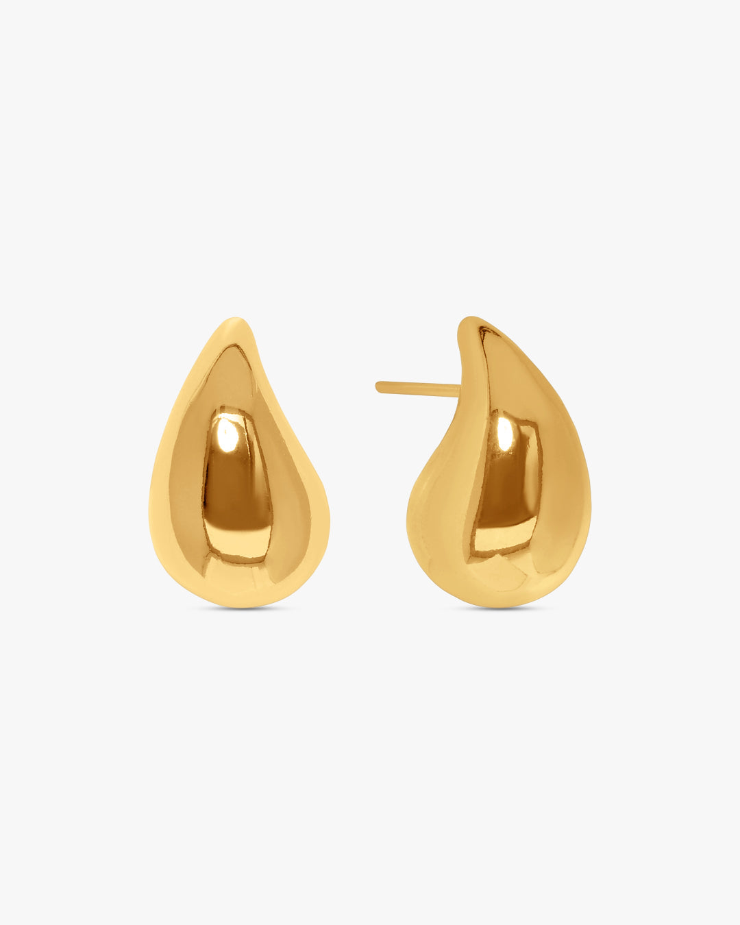 Sascha Small Drop Earrings - Gold