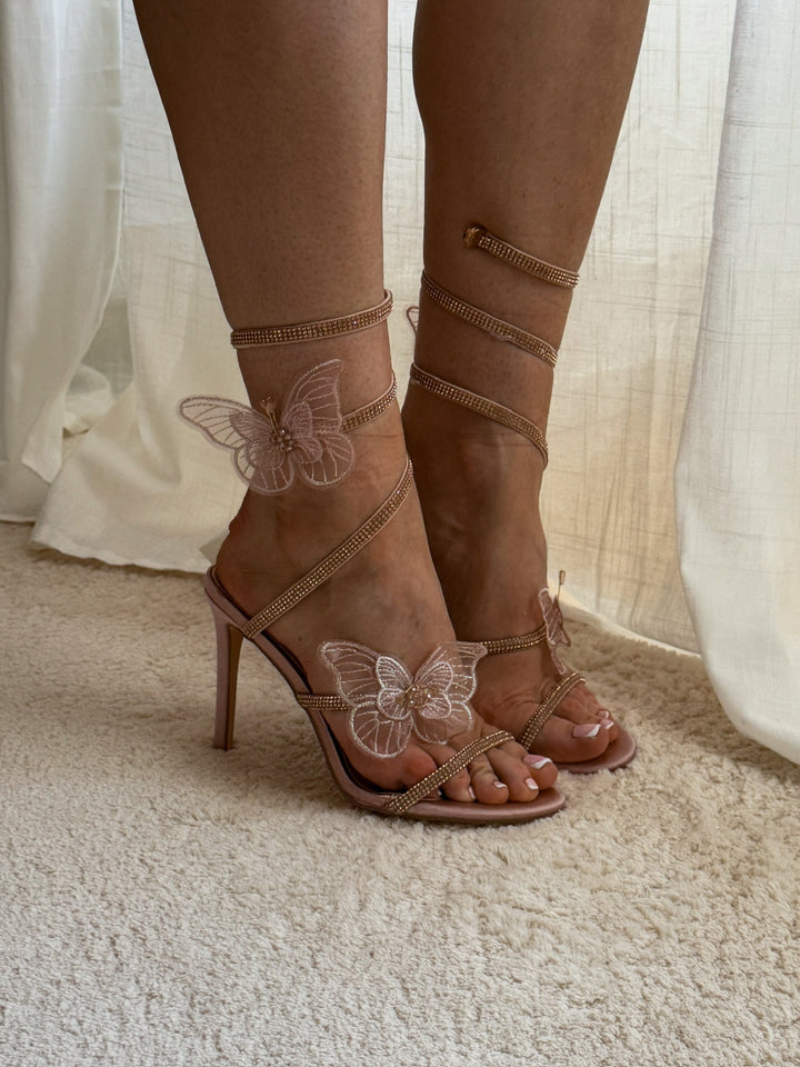 Fiona Fairy Stiletto - Champagne