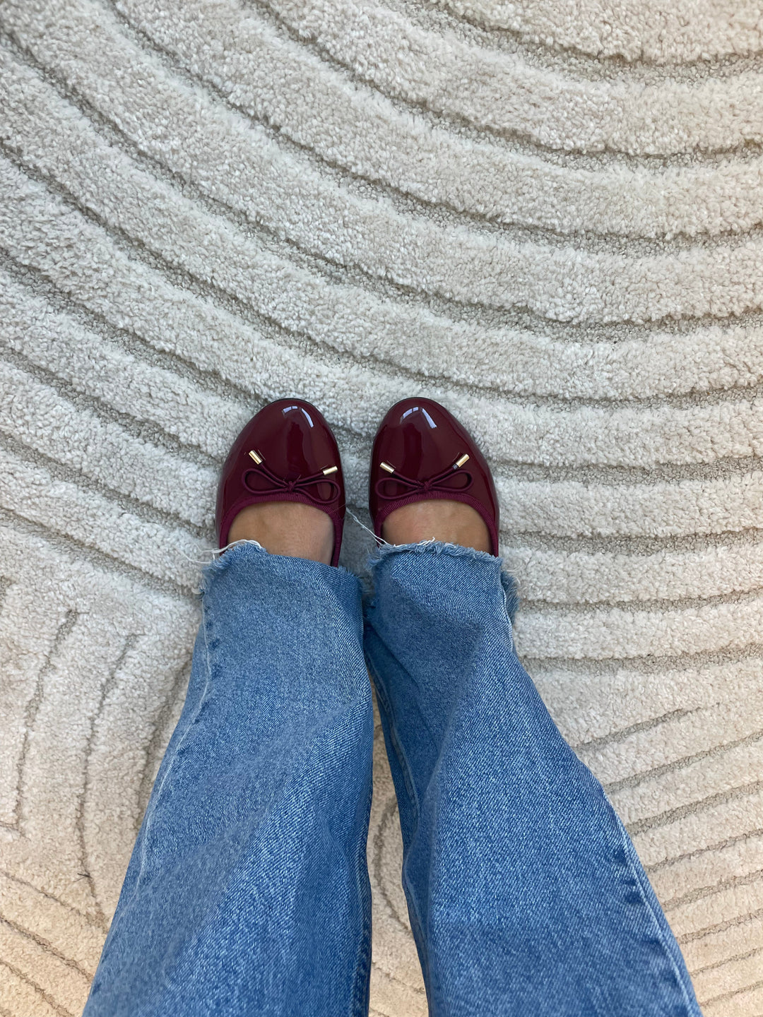 Sarah Ballerina - Burgundy