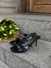 Eva Buckle Heel - Black