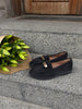 Lianna Buckle Loafers - Black