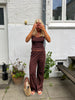 Anna Loungewear Pants - Dark Brown
