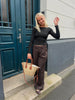 Marta Boatneck Top - Black