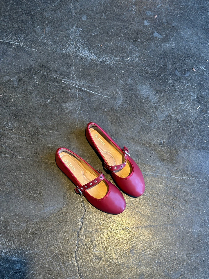 Maria Ballerina - Burgundy