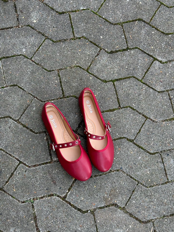 Maria Ballerina - Burgundy