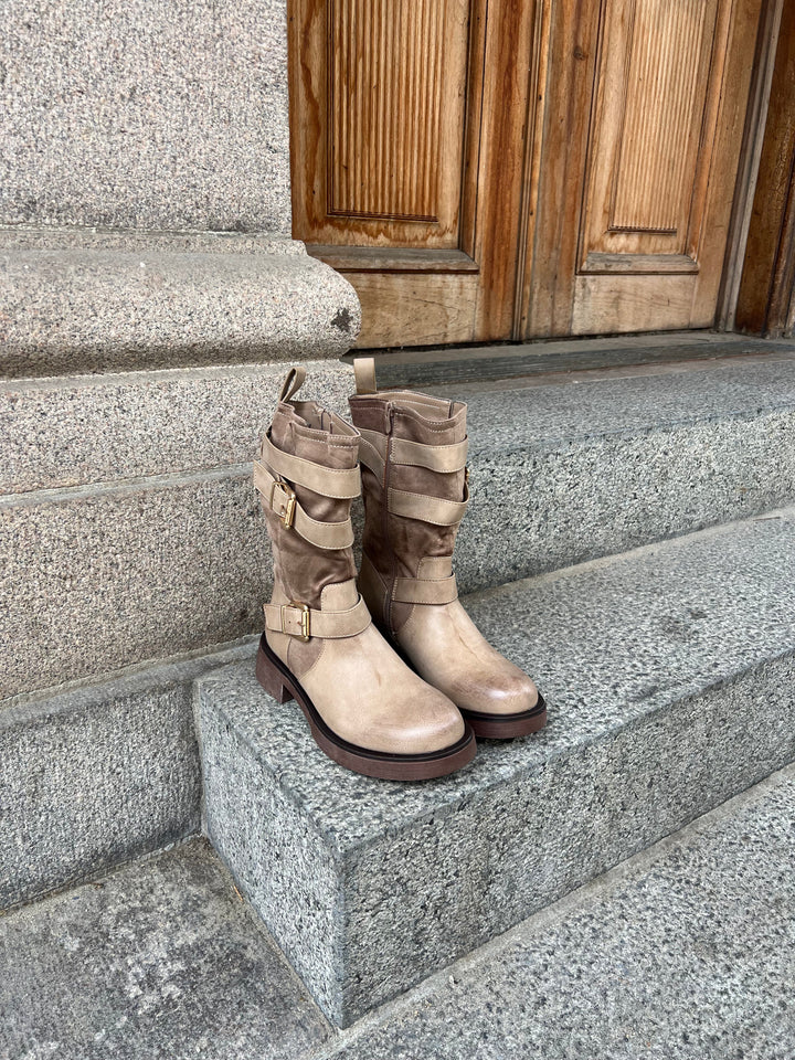 Sierra Western Boots – Taupe