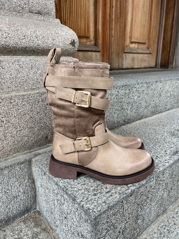 Sierra Western Boots – Taupe
