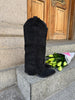 Katrine Suede Boots - Black