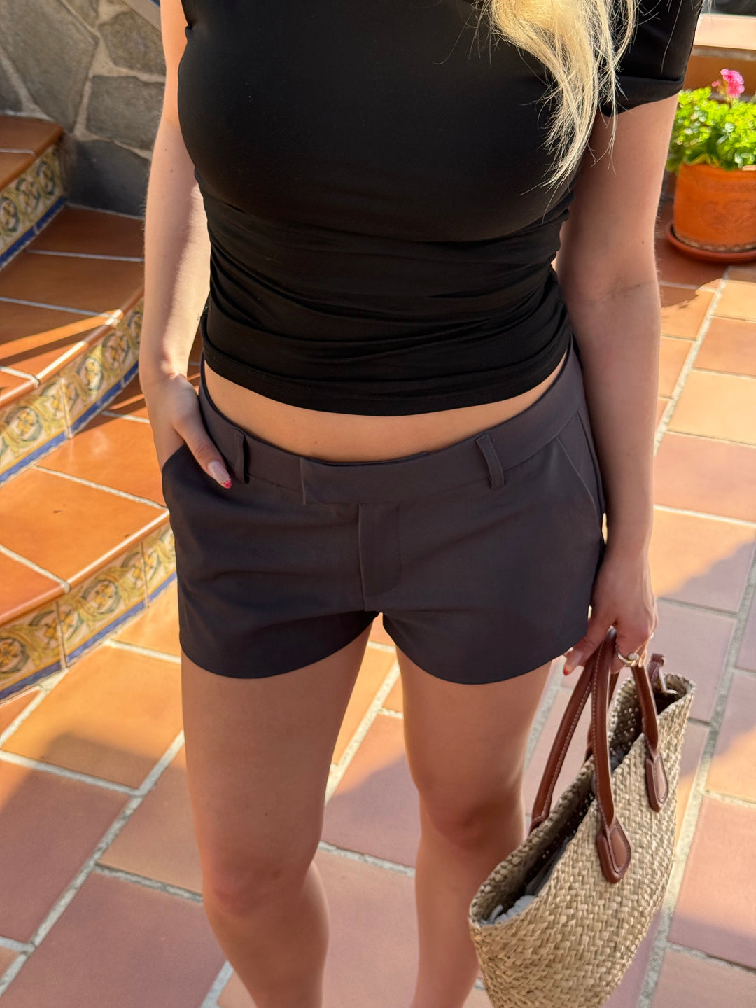 Nora Shorts - Grey