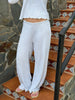 Anna Loungewear Pants - Light Grey Melange