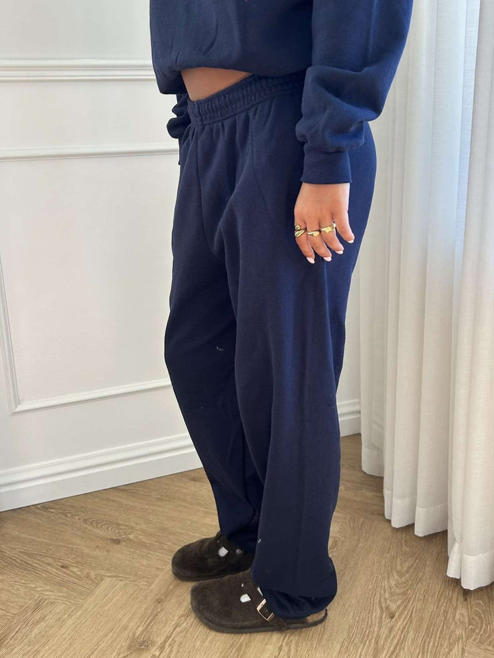 Classic Sweatpants (Without elastic) - Navy