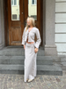Line Skirt - Brown