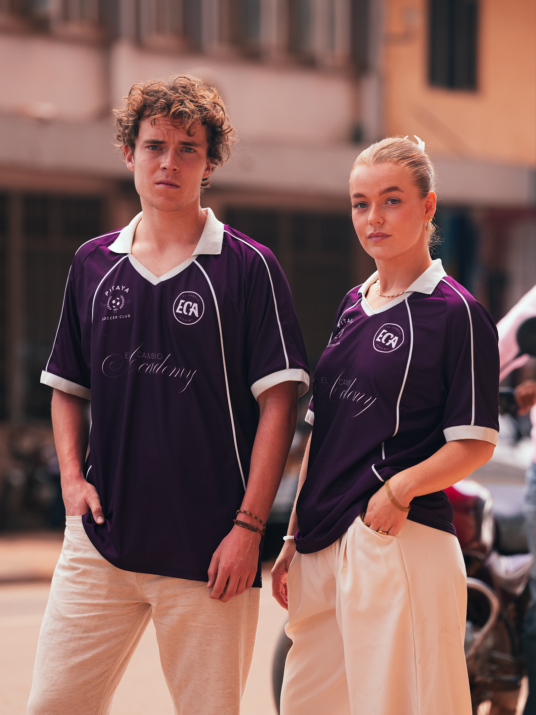 Pitaya X El Cambio Football Jersey - Purple