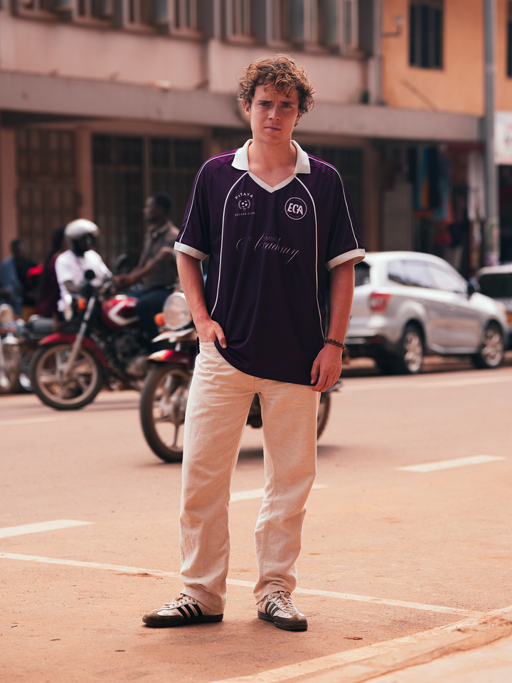 Pitaya X El Cambio Football Jersey - Purple