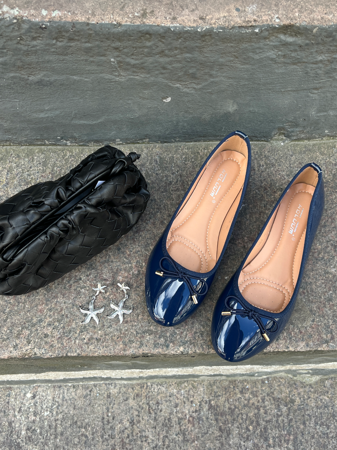 Ivy Classic Ballerina - Dark Blue