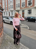 Marta Boatneck Top - Light Pink
