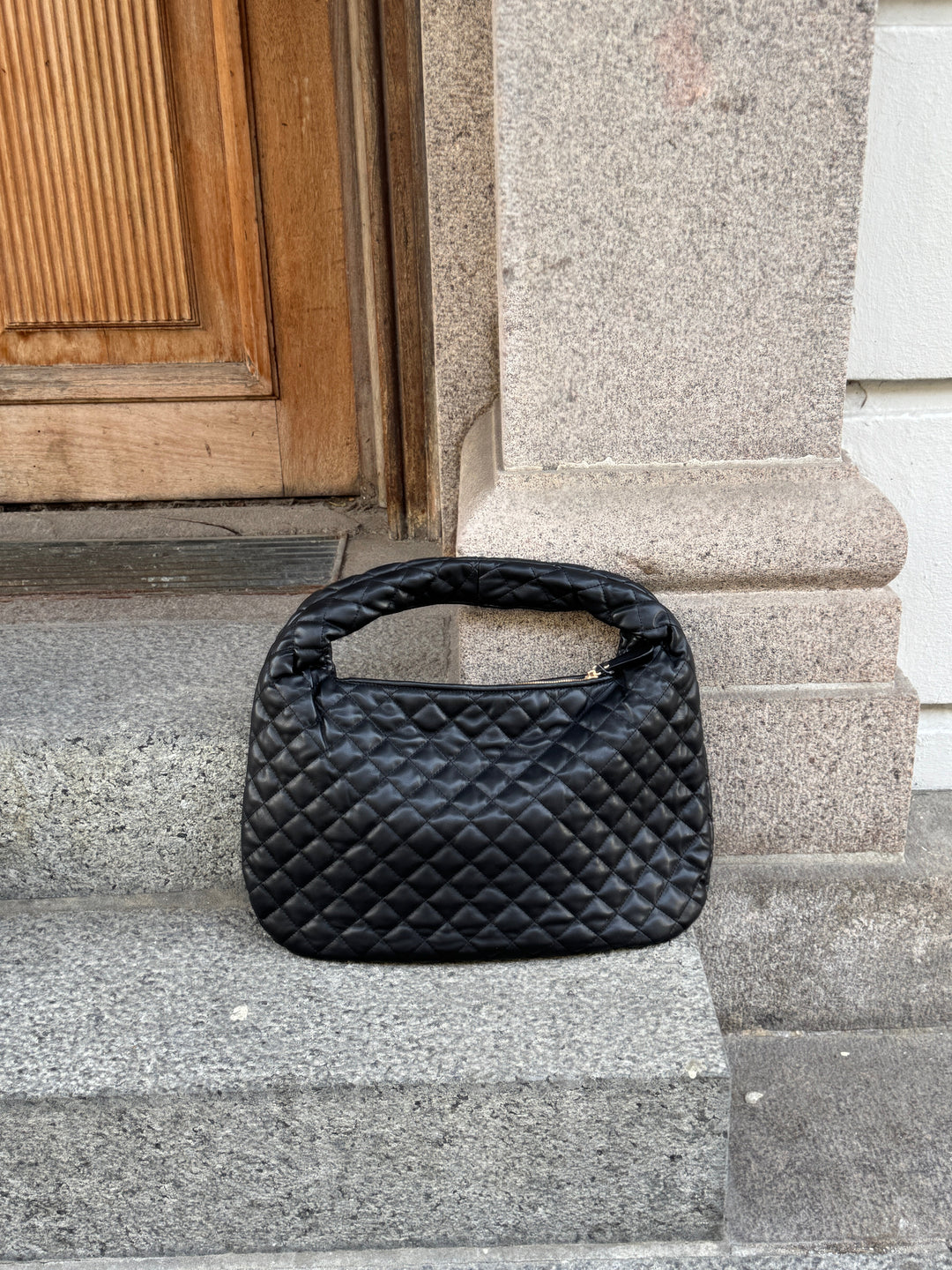 Rosa Quilt Bag - Black