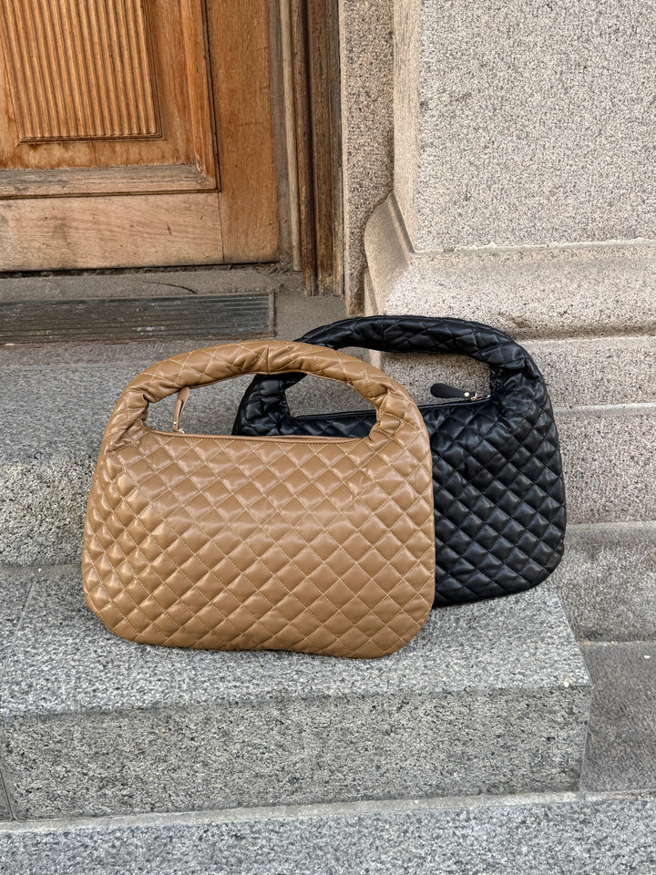 Rosa Quilt Bag - Black