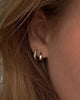 Amelia Square Earring 2-pack - Gold