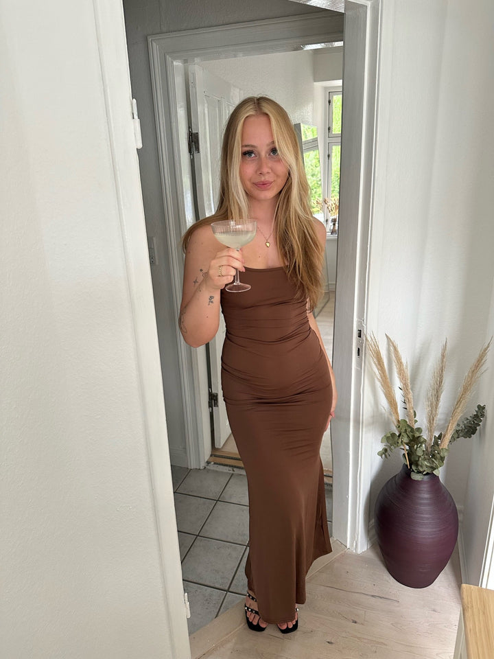 Amalie Dress - Coffee