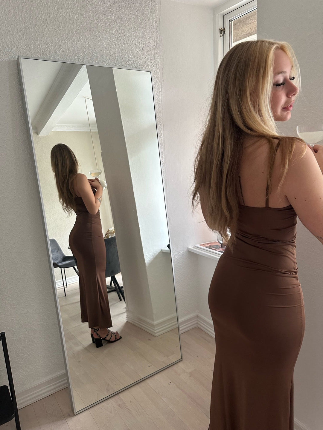 Amalie Dress - Coffee