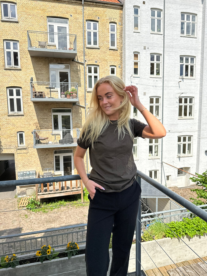 T-Shirt, Fruit of The Loom - Brown