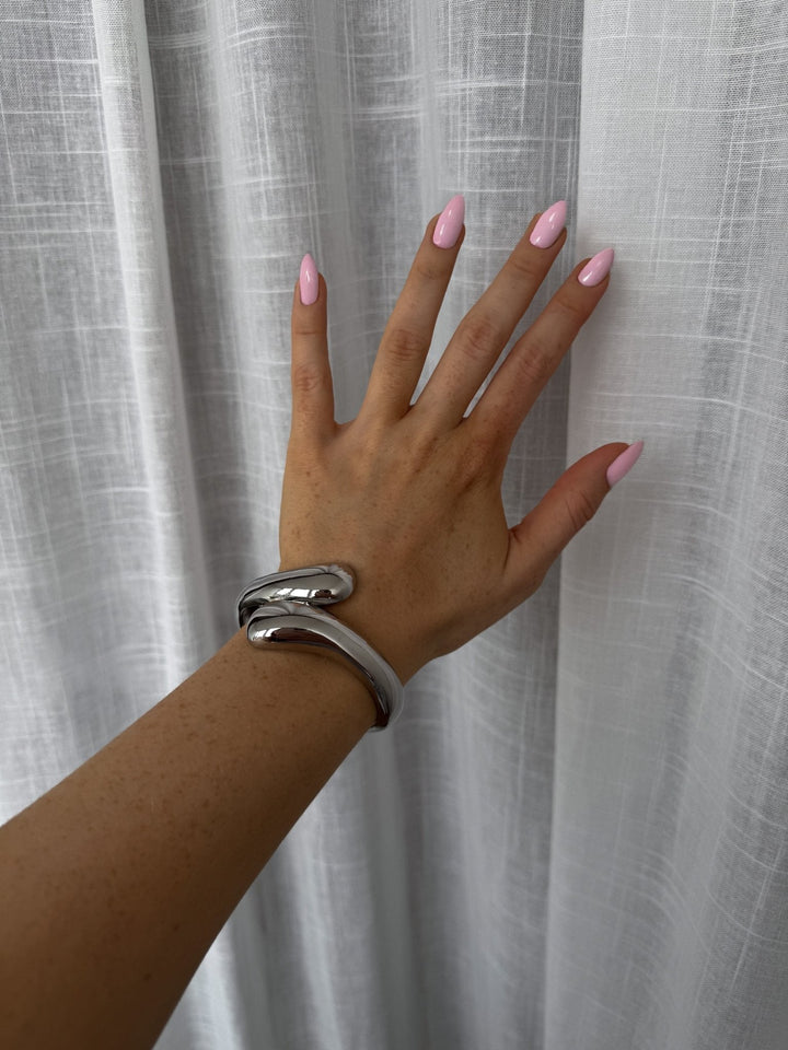Klara Chunky Bracelet - Silver