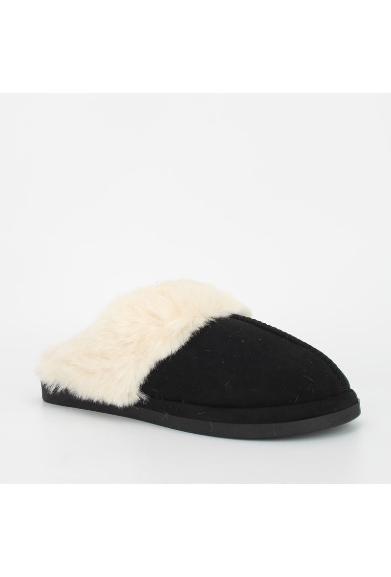 Fiona Slippers - Black