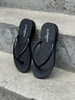 Noa Platform Flip-Flops - Black