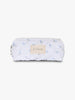 Small Makeup Bag - White Cute Flower