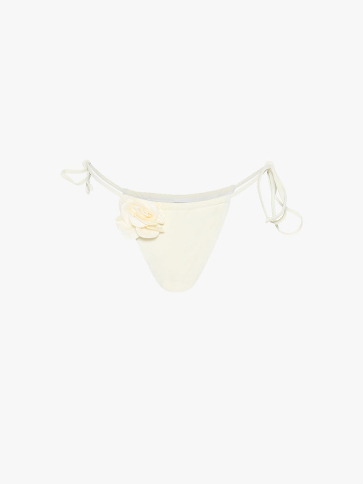 Isabella Bikini Bottom - White