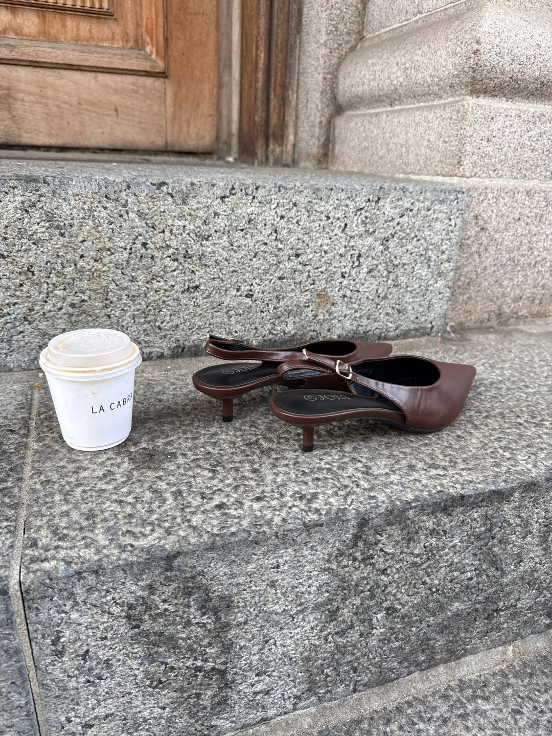 Thyra Slingback - Dark Brown