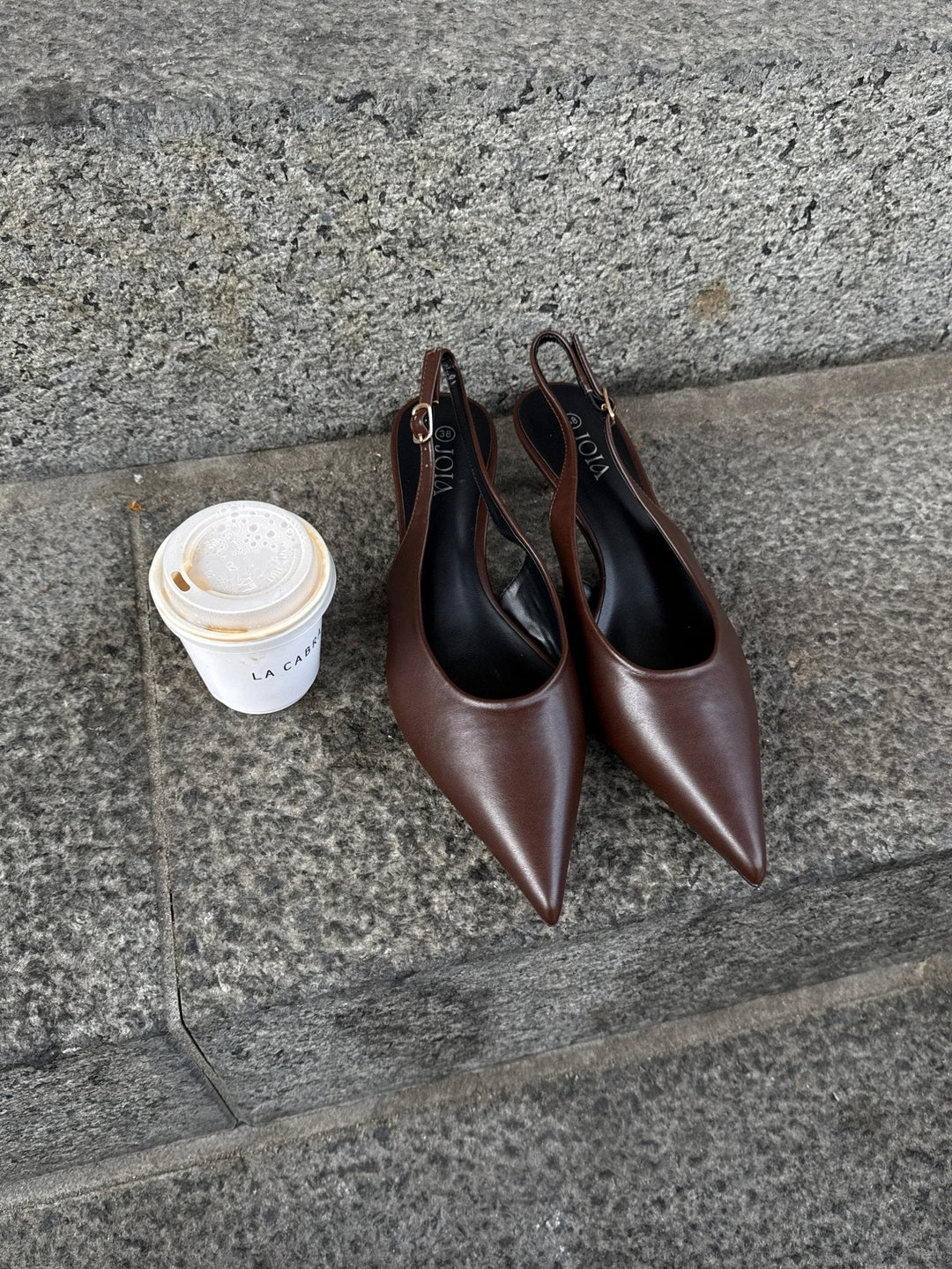 Thyra Slingback - Dark Brown