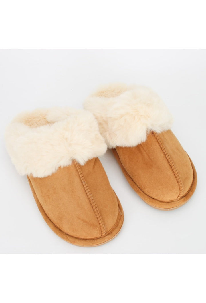 Fiona Slippers - Camel